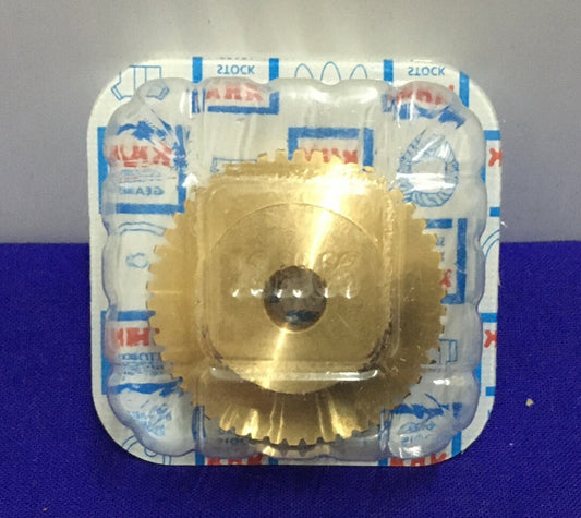 KHK,BGO.8-50R1 MODULO 0.8 50 DENTI SINGOLO AVVIAMENTO RUOTA VITE SENZA FINE IN BRONZO DESTRA 