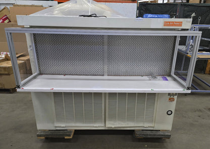 CLEAN AIR PRODUCTS CAP301-624-30H 6FT HORIZONTAL LAMINAR FLOW CLEAN BENCH