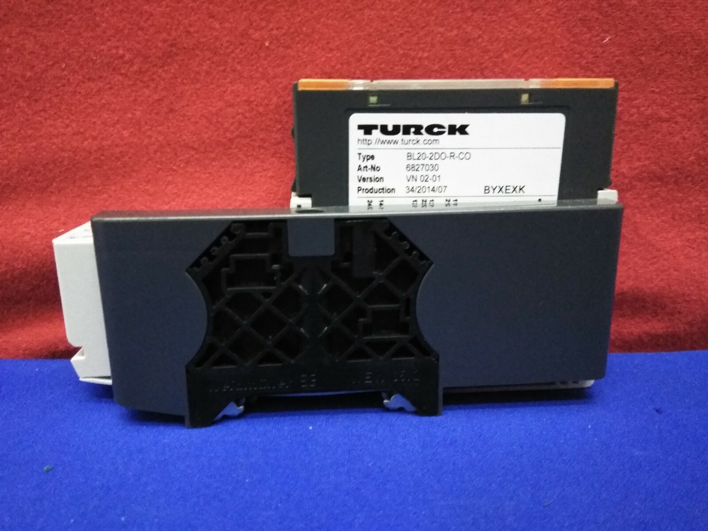 MODULE D'INTERFACE DE SORTIES RELAIS NUMÉRIQUES TURCK D-45466 BL20-2D0-R-C0