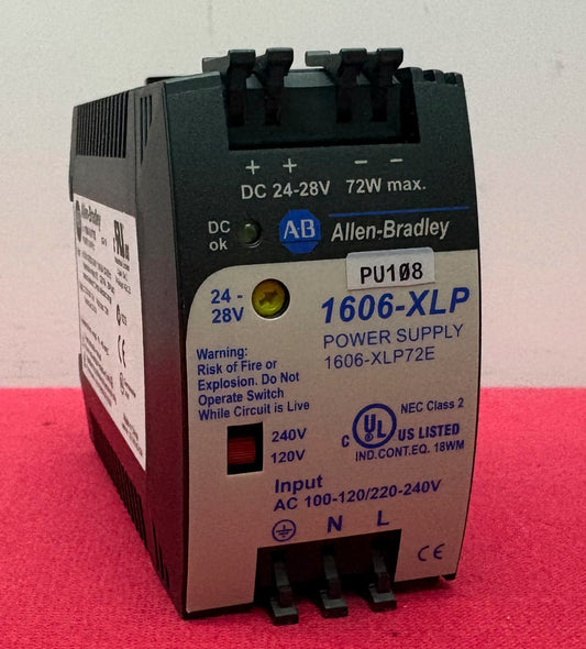 Allen Bradley 1606-XLP 1606-XLP72E SER A COMPACT POWER SUPPLY - PARTS/REPAIR