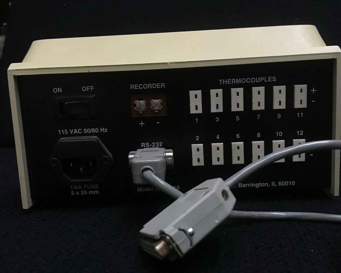 Cole-Parmer DIGI-SENSE 12 II-Eingangs-Scan-Thermoelement-Thermometer 92800-10