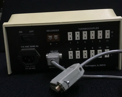 Cole-Parmer DIGI-SENSE 12 II-Eingangs-Scan-Thermoelement-Thermometer 92800-10