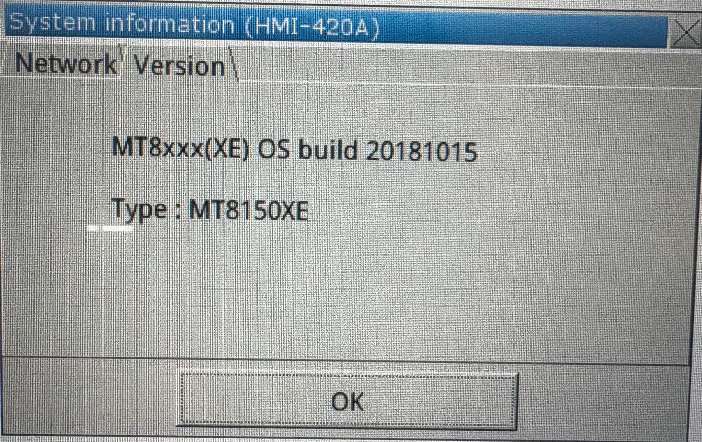 MAPLE SYSTEMS HMI5150XL OPERATION INTERFACE 15” TOUCHSCREEN 1024x768 RESOLUTION