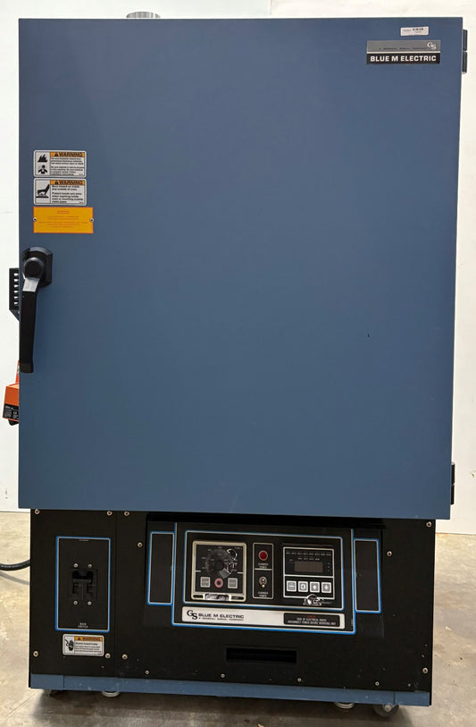 BLUE M ELECTRIC CONVENTIONAL FLOOR OVEN MECHANICAL CONVECTION CC-02-W-P-B 208V