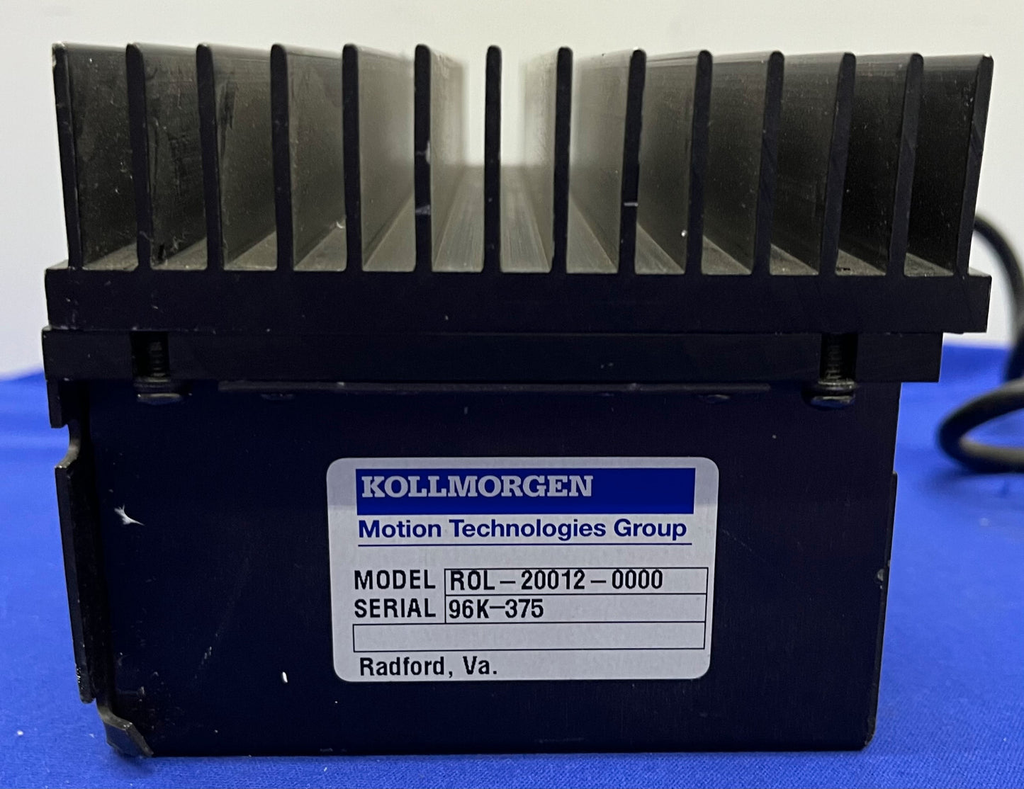 KOLLMORGEN SILVERLINE ROL-20012-0000 ライン操作アナログサーボアンプ - 部品