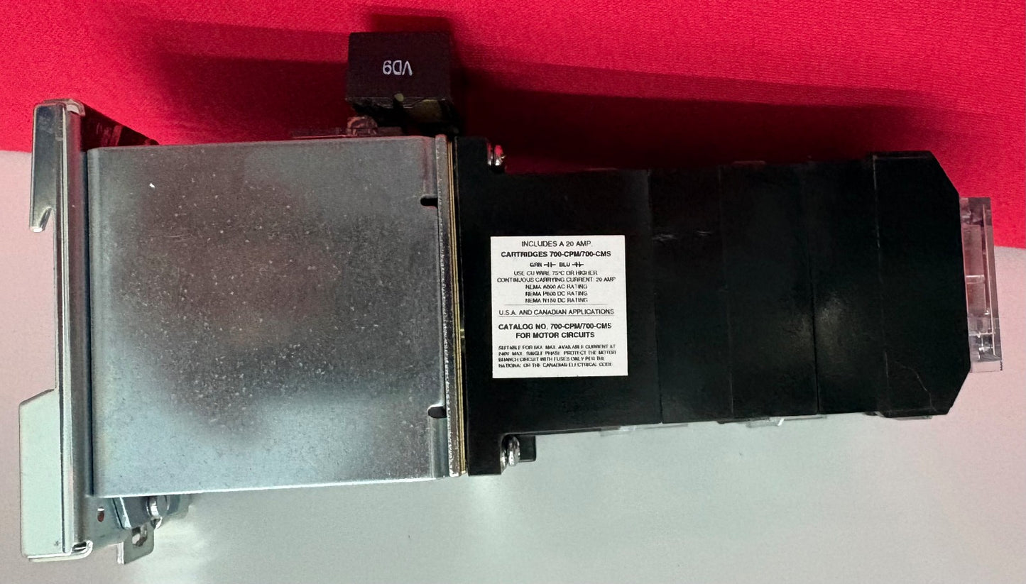 Allen Bradley AB 700S-DCPK1020DZ24 REV E / 700-N24 SER B DC RELAY