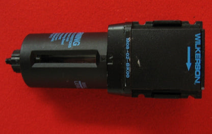FILTRO COALESCENTE WILKERSON MO8-02-BK00 PRESIÓN MÁXIMA DE 1/4" PRESIÓN MÁXIMA DE 150 PSIG