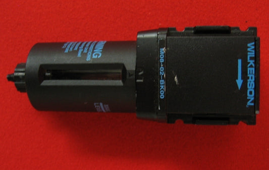 FILTRO COALESCENTE WILKERSON MO8-02-BK00 PRESIÓN MÁXIMA DE 1/4" PRESIÓN MÁXIMA DE 150 PSIG