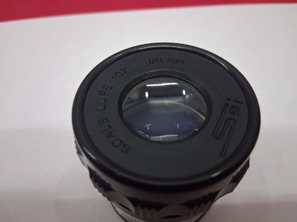 Circon Surgitek M141-193 SPI 10x Scale Lupe Loupe Magnifier Eyepiece with Case