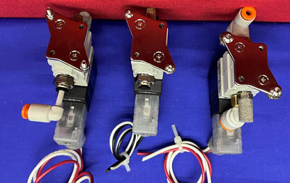 1 LOTE DE 3 VÁLVULAS SOLENOIDES SMC NVKF332-3DZ-01T