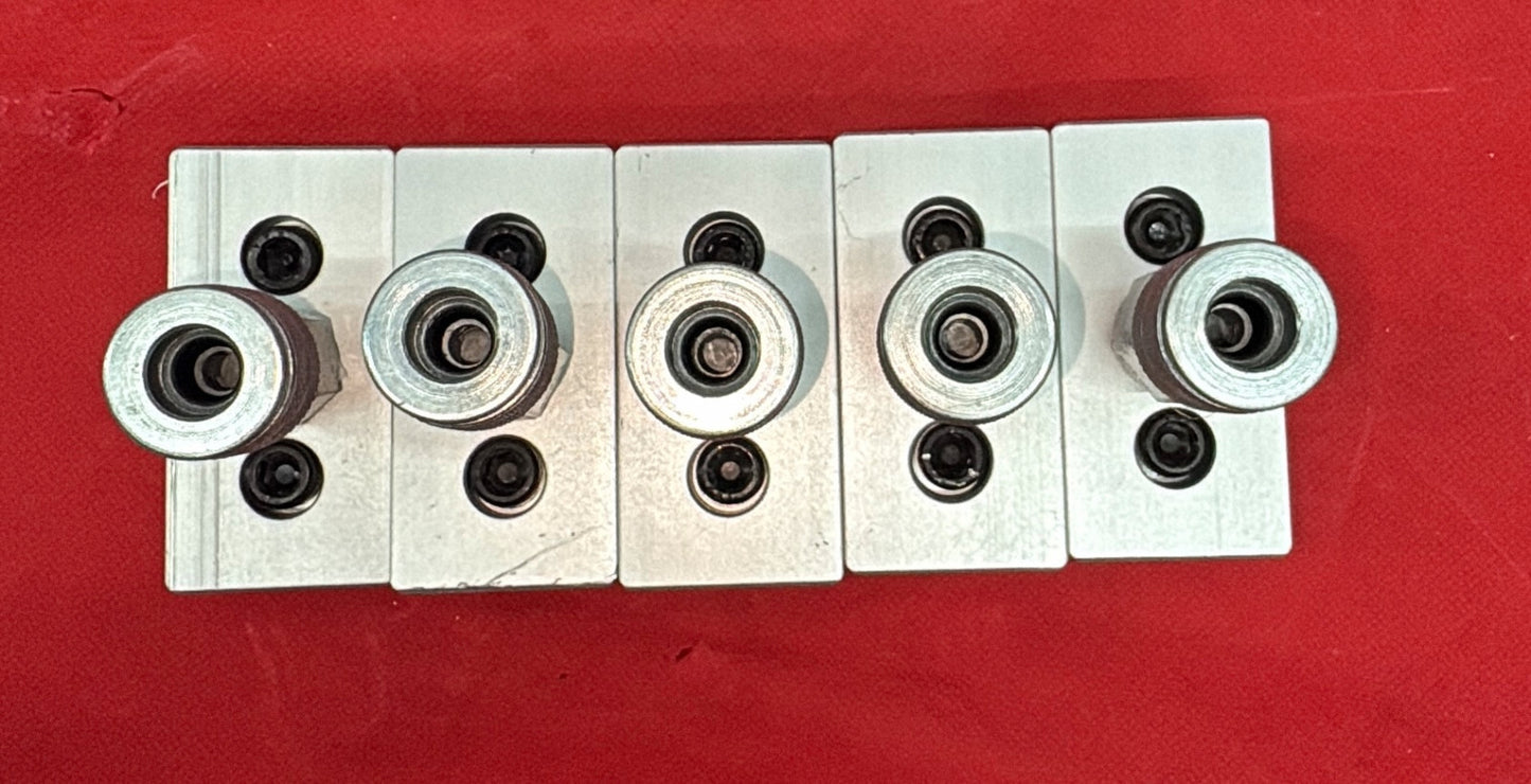 80/20 SERIES 15 2150 3/8” NPT 3-HOLE PRESSURE MANIFOLD PLATE W/ DW340A - QTY 5