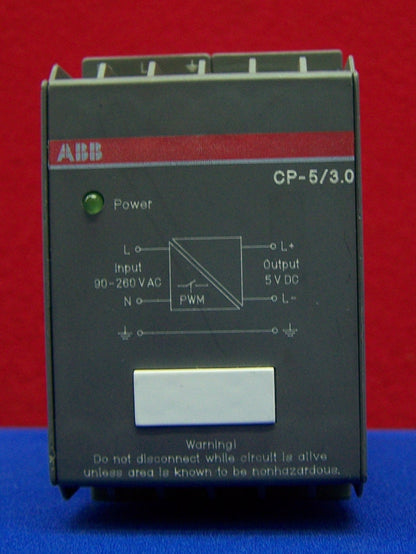ABB CP-5/3.0 1SVR423418R3000 SWITCHING POWER SUPPLY