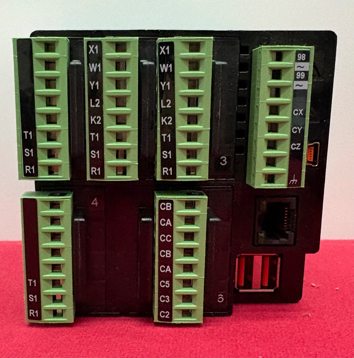 WATLOW F4T PROCESS CONTROLLER F4T1A1CAA1C7AAA TOUCH SCREEN PANEL