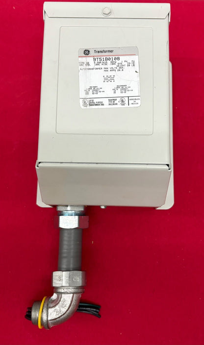 GE TRANSFORMER 9T51B0108 TYPE QB AUTOTRANSFORMER
