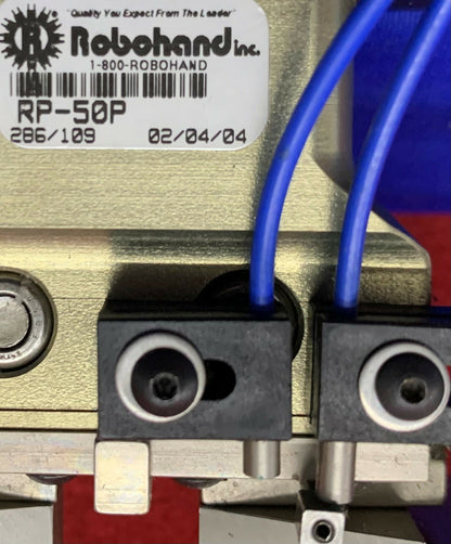 Destaco Robohand RP-50P Precision Roller Parallel Gripper w/Robohand OISP-019