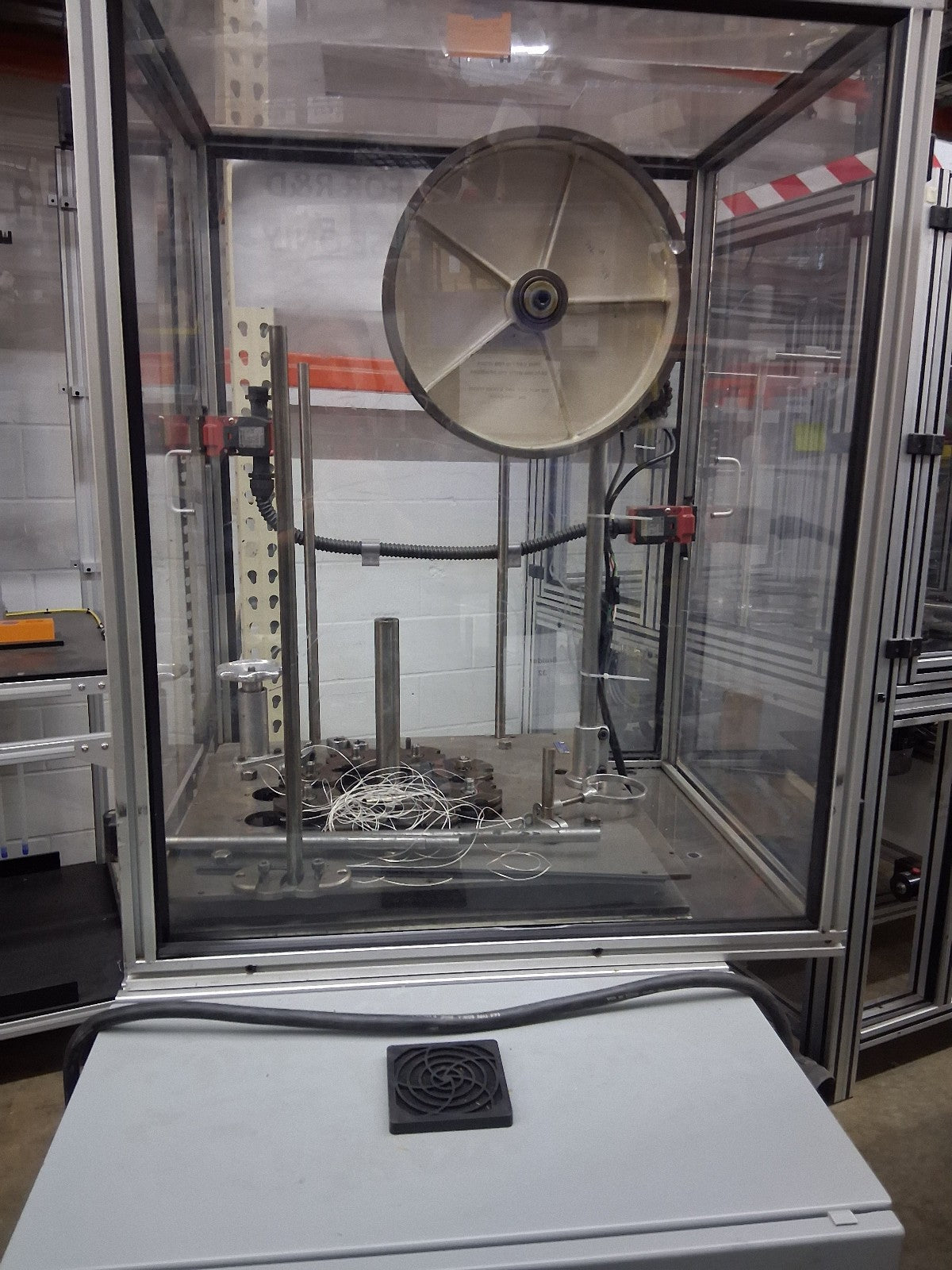 STEEGER K80/16-1K-7.2 16 CARRIER VERTICAL BRAIDER FOR PARTS REPAIR