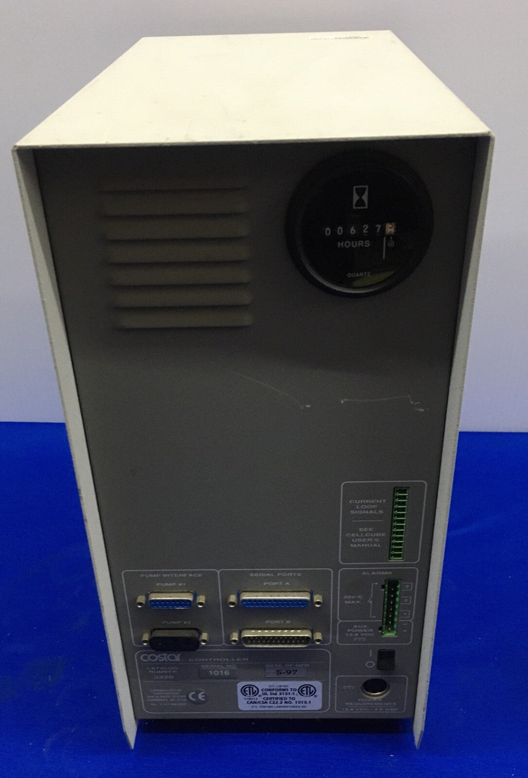 COSTAR C3220 / 3220 GAS CONTROLLER - NO POWER SUPPLY