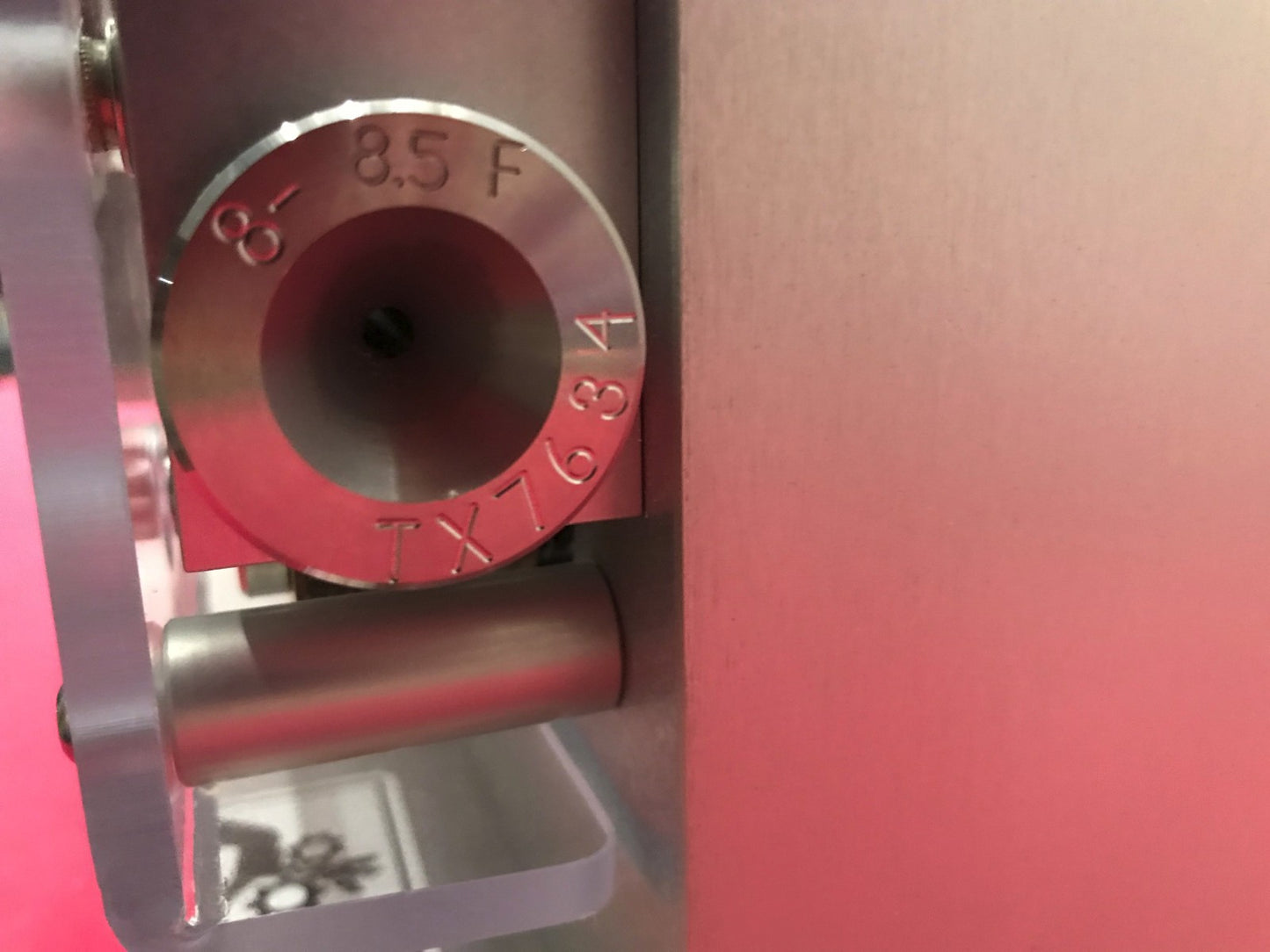 CUSTOM MADE TUBE PULLER W/ PARKER CR4104 STAGE. TURNS ON TESTED WORKS