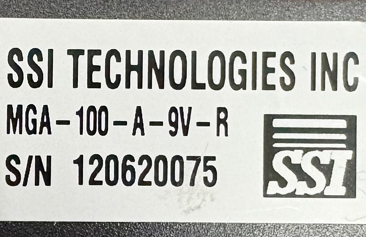 SSI MGA-100-A-9V-R DIGITAL PRESSURE GAUGE 0-100 PSI