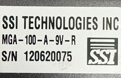SSI MGA-100-A-9V-R DIGITAL PRESSURE GAUGE 0-100 PSI