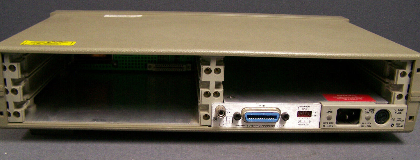 CONMUTADOR HP 3488A / UNIDAD DE CONTROL: CONMUTACIÓN DE SEÑAL DC-26,5 GHZ SN 2719A-38061