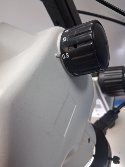 USED MMBT TS-NL Track Stand LED HDMI Microscope Unit 17 8-50X CAMERA & LED LIGHT