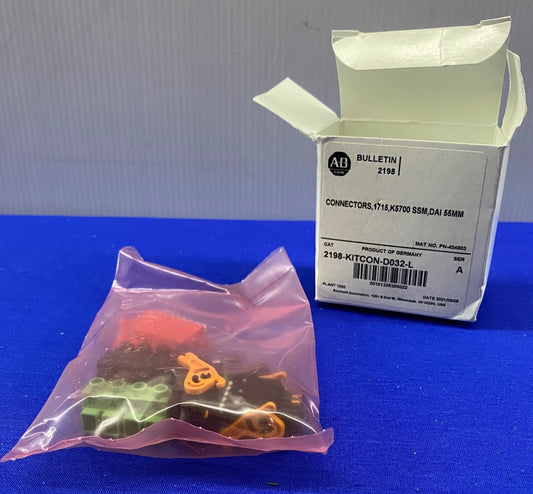 Allen Bradley AB 2198-KITCON-D032-L SER A CONNECTORS 1715,K5700 SSM,DAI 55MM