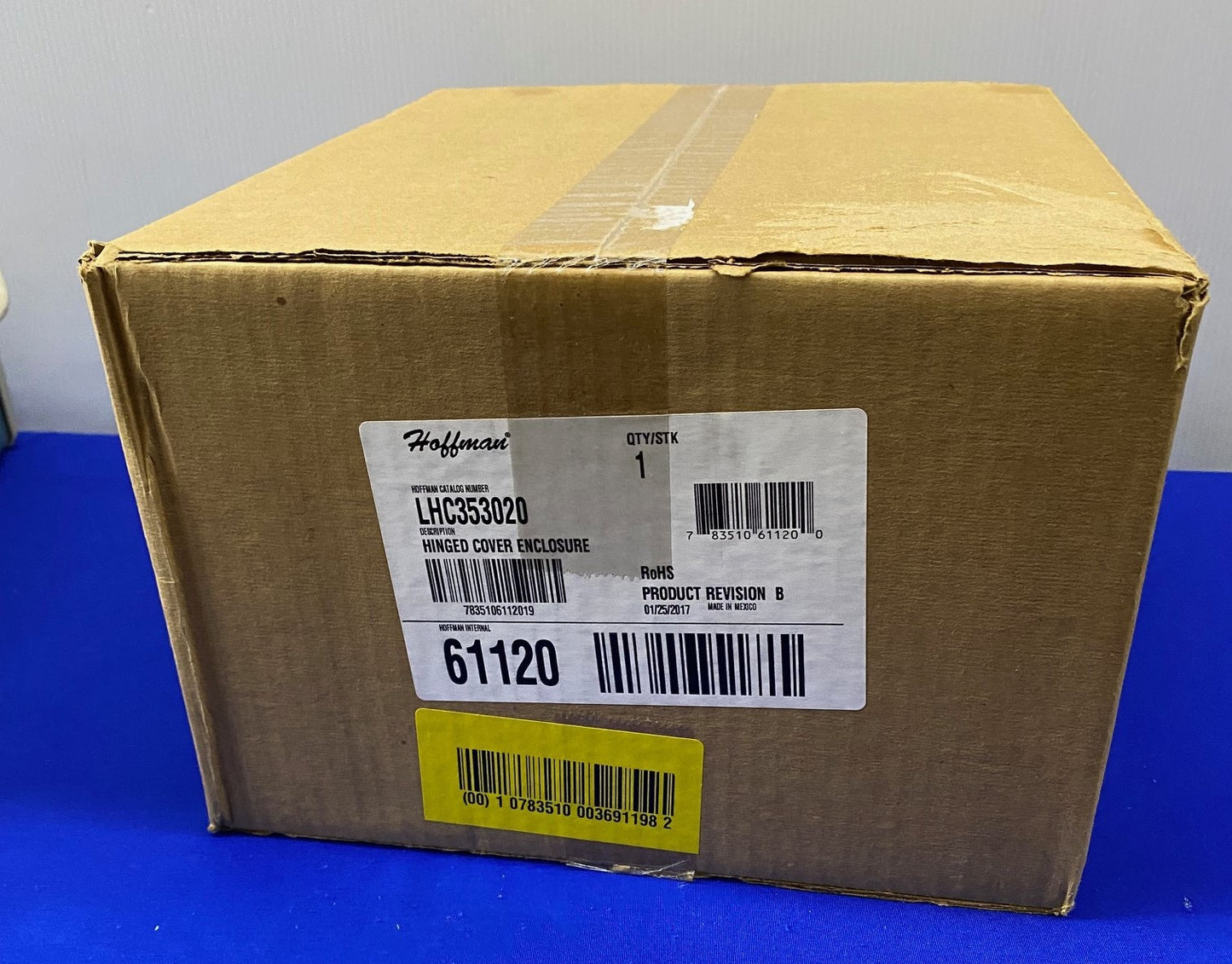 HOFFMAN® LHC353020 HINGED COVER ENCLOSURE REV B 11.81" X 7.87" X 13.78"