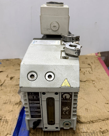 LEYBOLD / TRIVAC D8B TWO STAGE OIL SEALEDROTARY VANE VACUUM PUMP PARTS/REPAIR