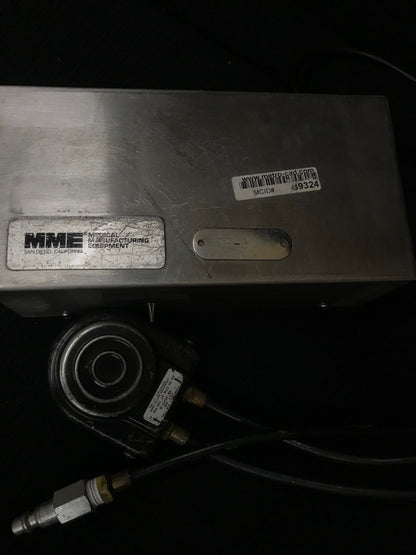 MME MEDICAL MANUFACTURING EQUIPMENT 4200 NEUMATIC CONTROLLED WITH FOOT SWITCH