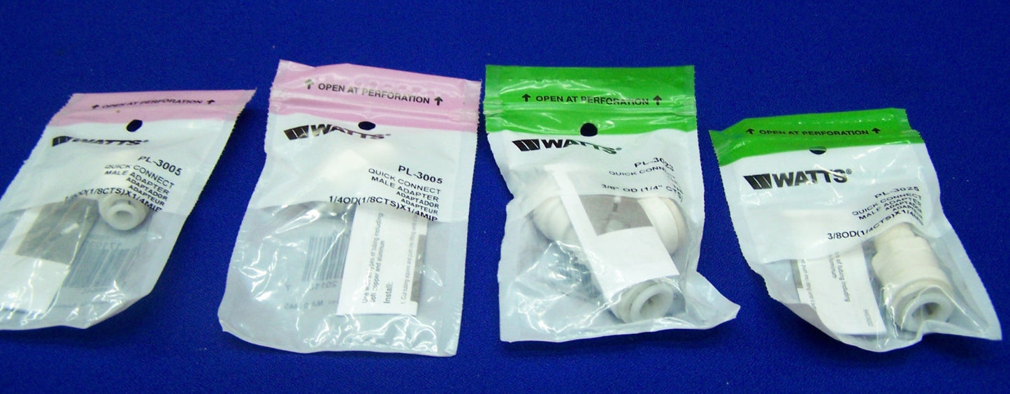 WATTS 1 LOT/QTE 2-PL-3005, QTE 1-PL-3023, QTE 1-PL-3025, QTE 1-PL-101