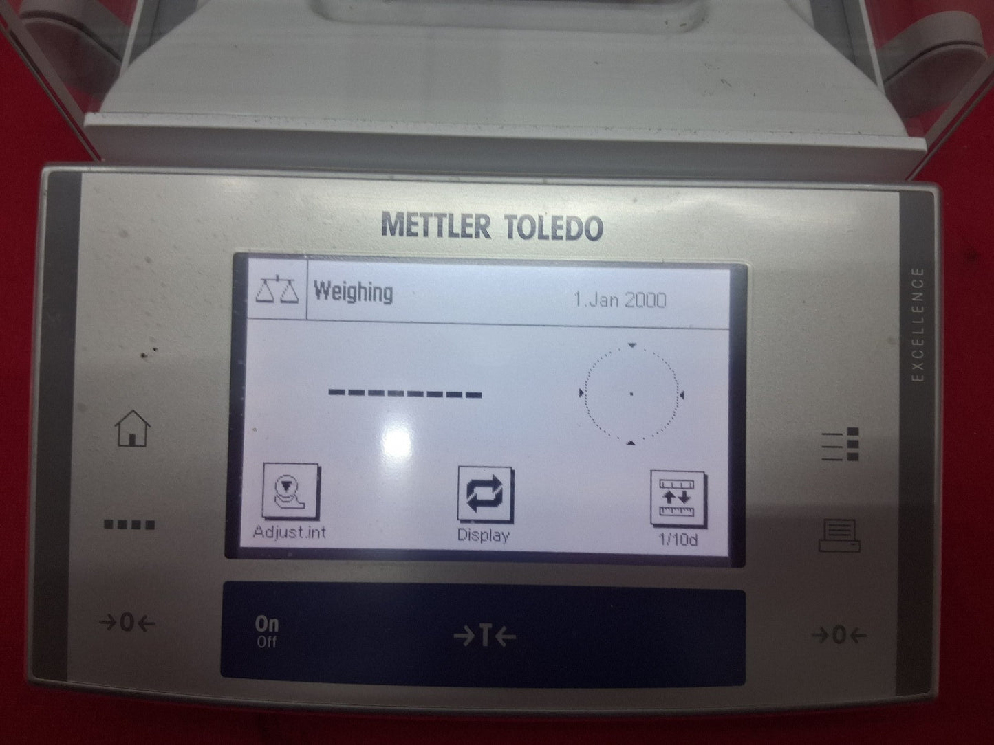Mettler Toledo XS105 DualRange Analytical Balance 120g x 0.01mg TESTED WORKING