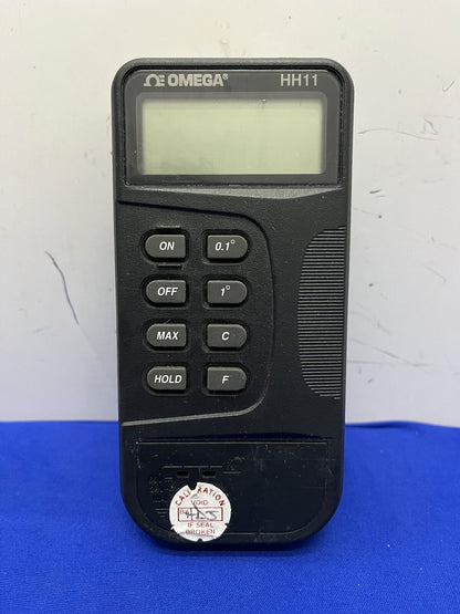 OMEGA HH11 THERMOMETER THERMOKOPPEL DIGITALE METER &amp; SONDE AF-1083201
