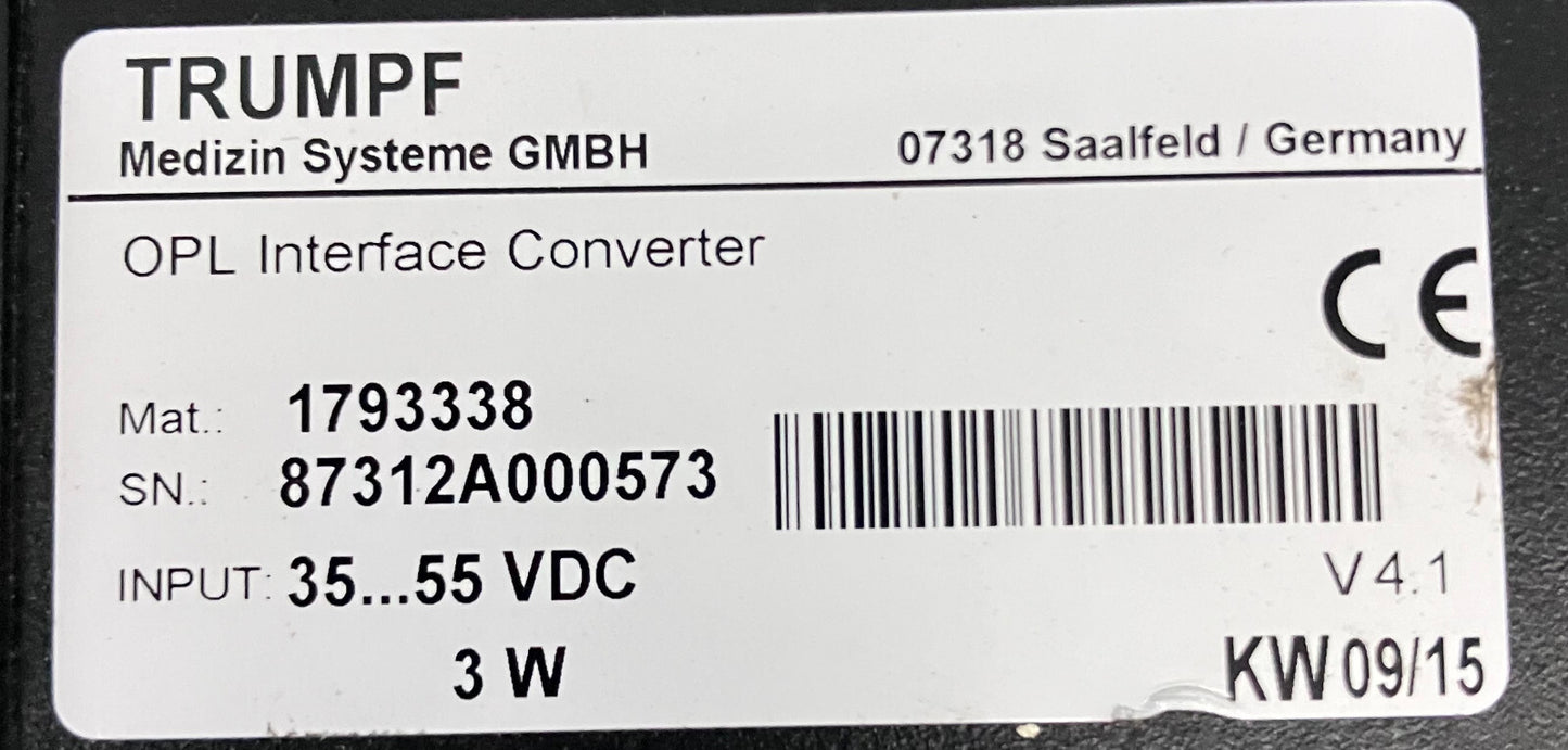 TRUMPF 1793338 OPL-SCHNITTSTELLENKONVERTER