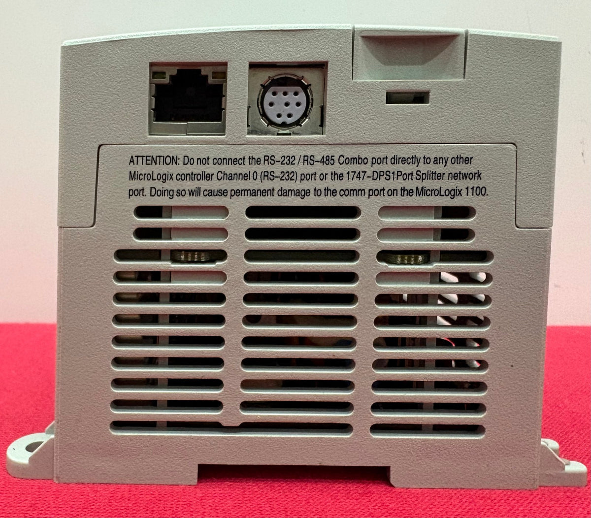 For Parts Repair AB ALLEN BRADEY 1763-L16BBB SER.B MICROLOGIX 1100 MISSING COVER
