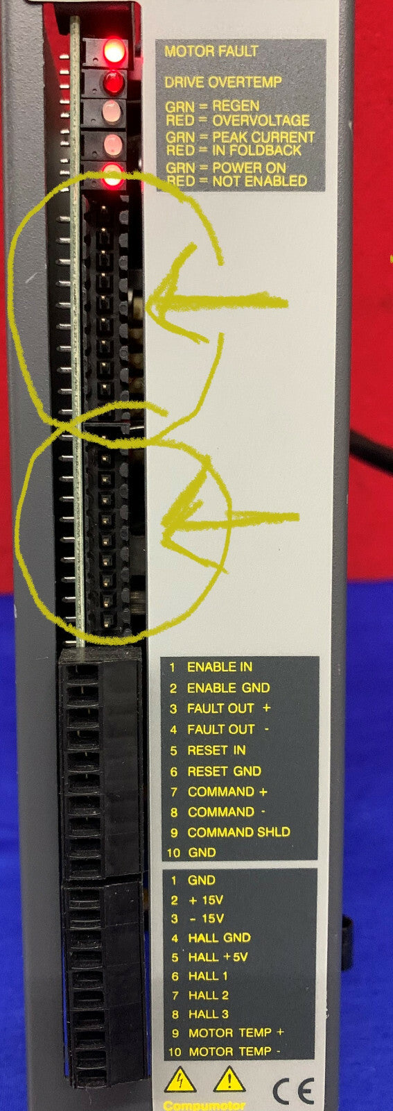Moteur Parker Automation TQ10, SO 91358, 120 V, 50/60 Hz, 1 100 VA
