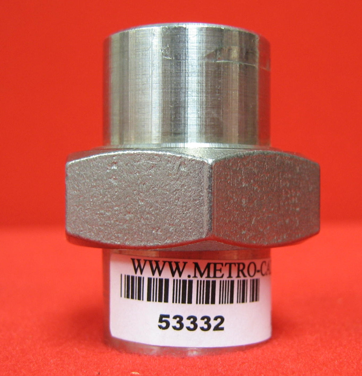 Raccord union en acier inoxydable SCHNITZER T3041 1/2" x 1/2" NPT