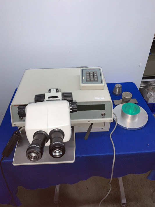 WEST-BOND 70PTC WIRE BOND PULL TESTER W/MICROSCOPE & WF10X/22 EYEPIECES