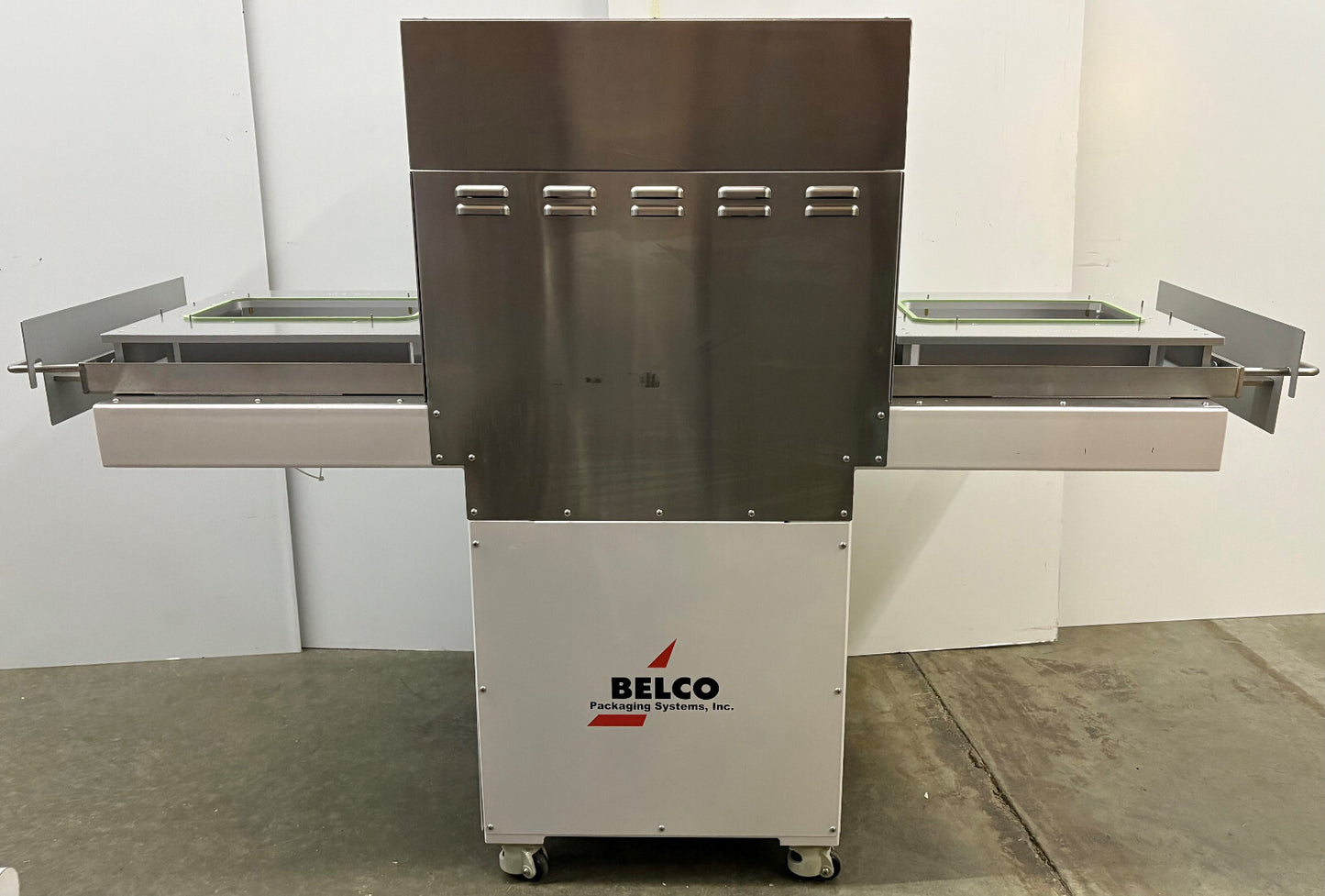 BELCO BM2020-P2W2 BLISTER SEALER MEDICAL TRAY PACKAGING SYSTEM 208-240V 1 PH