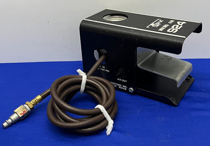 DISTRIBUTEUR DE VALVE DE PIED TECHCON TSI MICRO AIR 924 100 PSI AVEC TUYAU