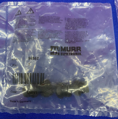 Murr Elektronik 品番 56952 M12 ブラインド キャップ 23 パック (1 袋あたり 4 個) 
