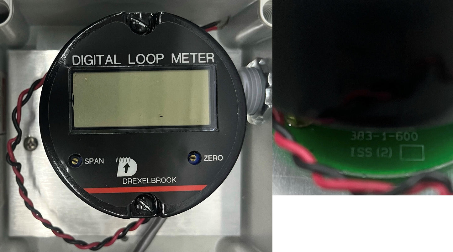 AMETEK DREXELBROOK 401-0401-001 SIGNAALONTVANGER/LUSMETER 383-1-600 /VOOR ONDERDELEN