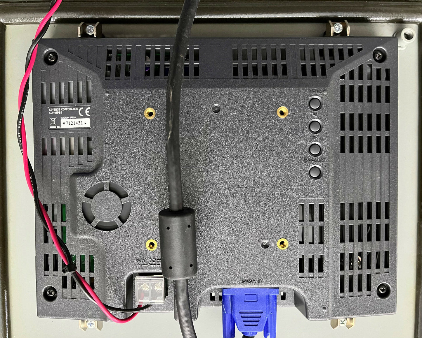 Boîtier Keyence avec écran LCD couleur CA-MP81 CV-3502 CA-U3