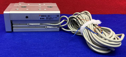 Vérin pneumatique SMC MXS16-40w/(2)SMC D-M9N, capteur statique à détecteur automatique