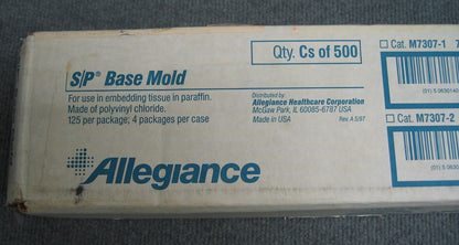 ALLEGIANCE HEALTHCARE CORP.,CAT. M7307-5 37X24mm BASE MOLD