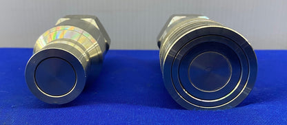 CEJN 766 6411 SS FLAT FACE QUICK-CONNECT COUPLING & NIPPLE  3/4" FEMALE