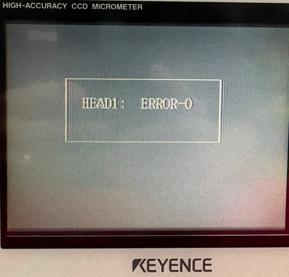 KEYENCE LS-7501 LSR HIGH ACCURACY DIGITAL LASER MICROMETER SENSOR CONTROLLER