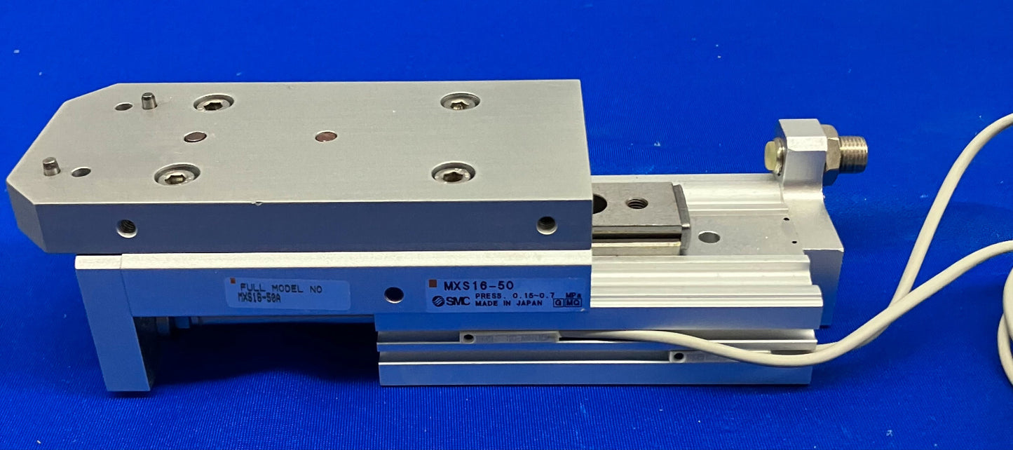 SMC MXS16-50 Tisch-Schlittenpresse