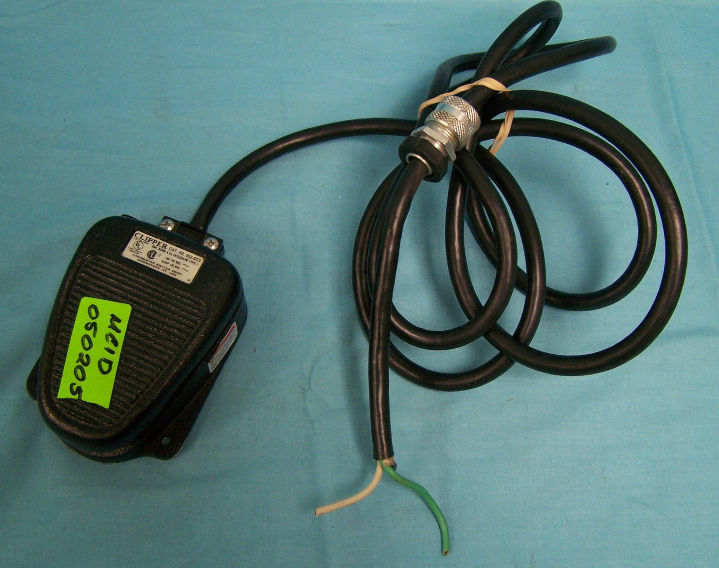 COMMANDE ÉLECTRONIQUE AU PIED POUR TONDEUSE, 632-SC3