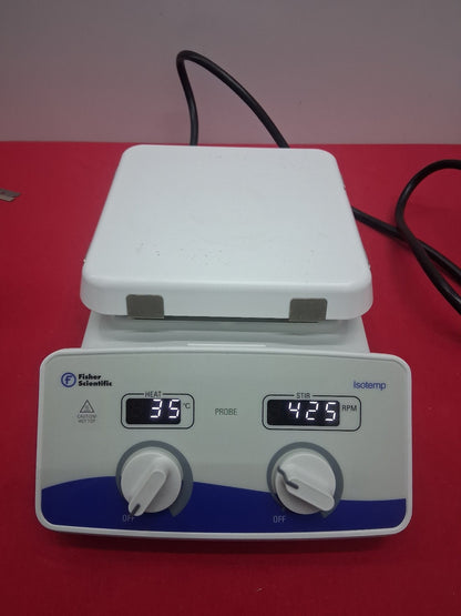 Fisher Scientific Isotemp SP88857200 Digital Stirring Hotplate 7x7 Tested Works